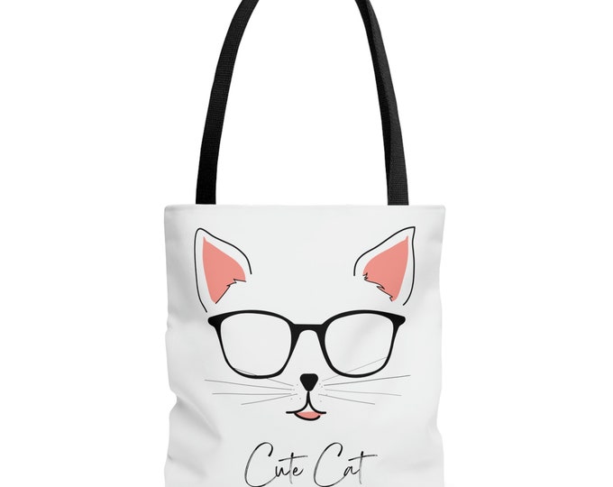 Feline Fashionista: An Adorable Tote Bag for the Cat Lover