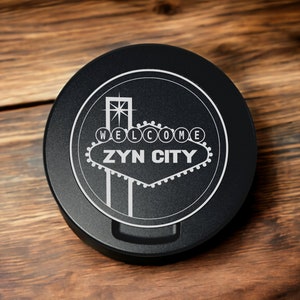 What's Up Brother metal zyn can, zyn tin, custom snus container, tobacco, dip , gift for nicotine pouches Zyn City