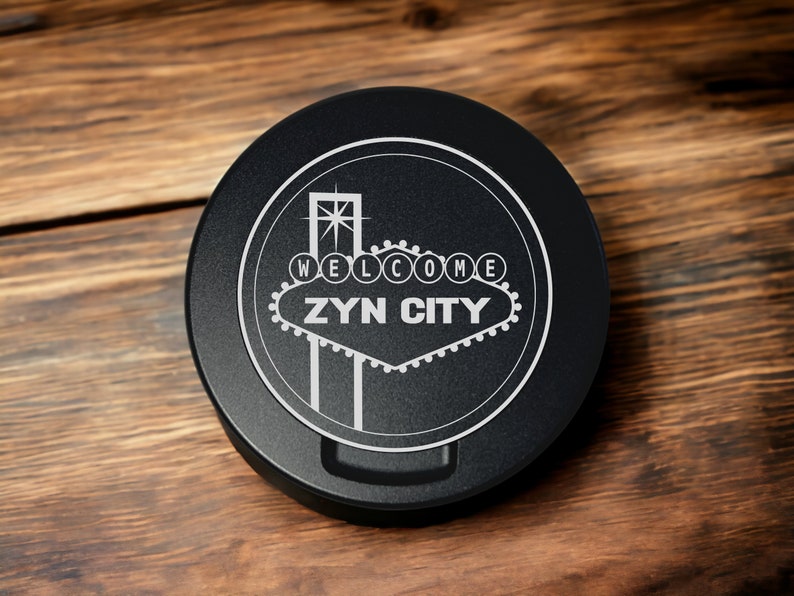 What's Up Brother metal zyn can, zyn tin, custom snus container, tobacco, dip , gift for nicotine pouches Zyn City