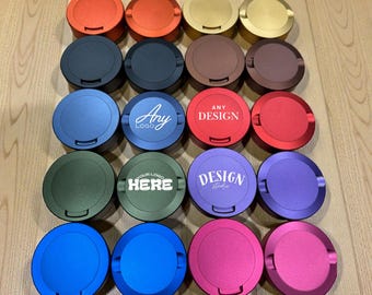 Custom Engraved Metal Can Tin For Nicotine Pouches - Pouch Can - Snus Can - Dip Can - Custom Nicotine Holder