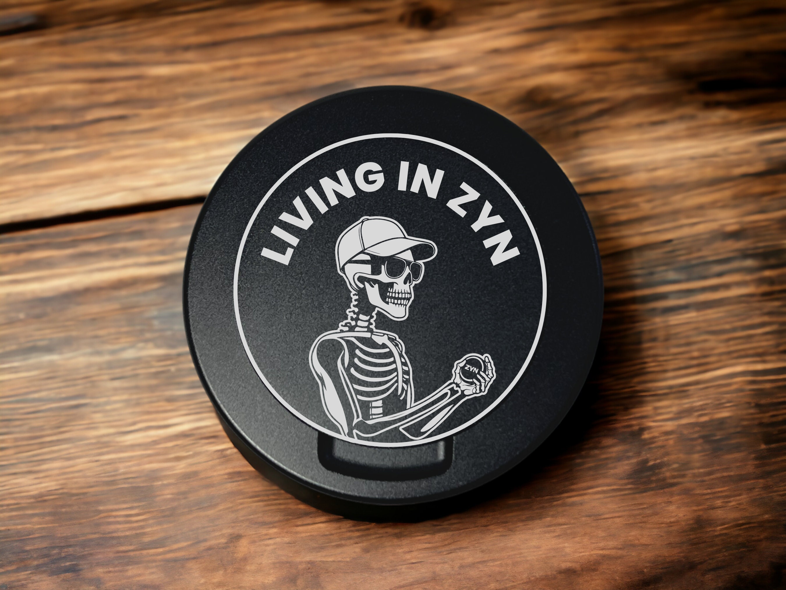 To Zynfinity & Beyond Metal Zyn Can, Zyn Tin, Custom Snus Container
