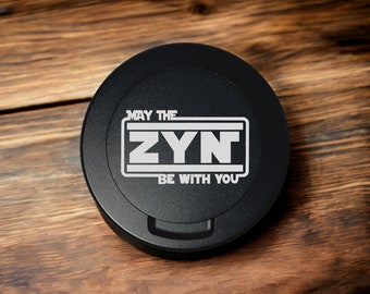 May the Zyn Be With You Metal zyn can, zyn tin, custom snus container, tobacco can, dip can, gift for nicotine  pouches