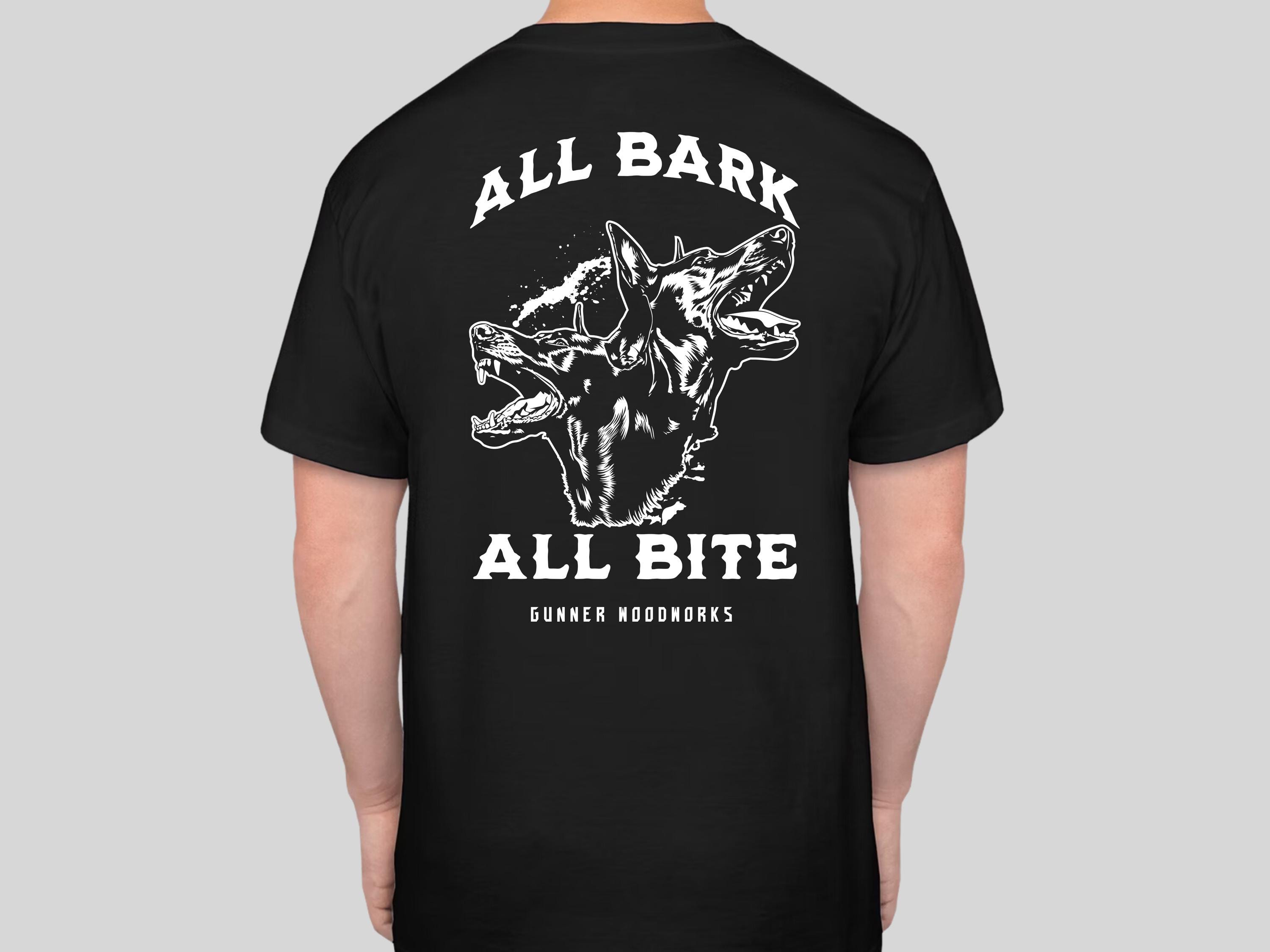 All Bark All Bite Police K9 Shirt, Shirts For Police K9, K9 Officer Gifts, K9 Handler, Belgian Malinois, LEO Gift, LEO Shirt, K9 T-shirt