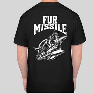 Fur Missile - Police K9 Shirt, Shirts For Police K9, K9 Officer Gifts, K9 Handler, Belgian Malinois, LEO Gift, LEO Shirt, K9 T-shirt