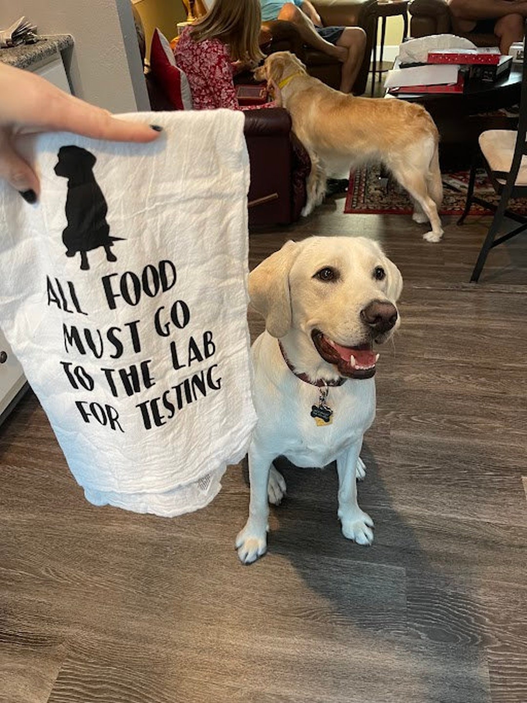 Lab Testing Tea Towel - Etsy