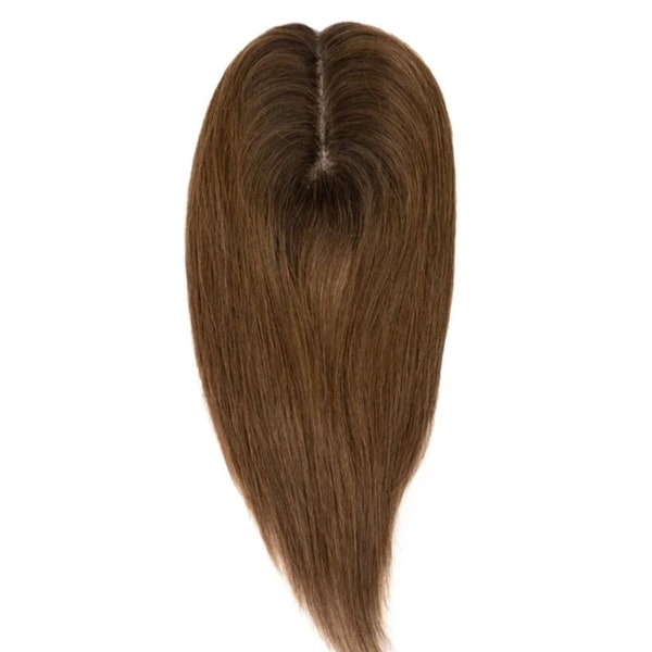 Human Hair Topper Piece For Women With Hair Loss #4