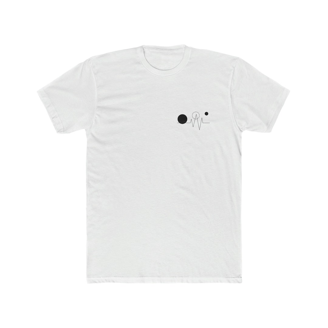 Impulse Logo Black on White Men's Cotton Crew Tee - Etsy
