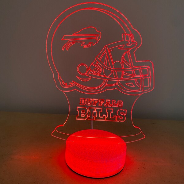Nfl Buffalo Bills Lamps Etsy