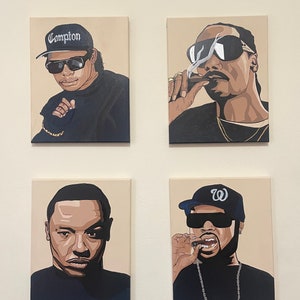 90’s Rap Legends Painting