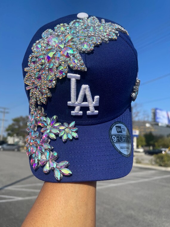 Blue Embellished LA Cap LA Dodger main image 2