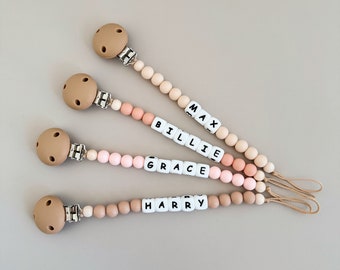 Personalised Classic Silicone Dummy Chain