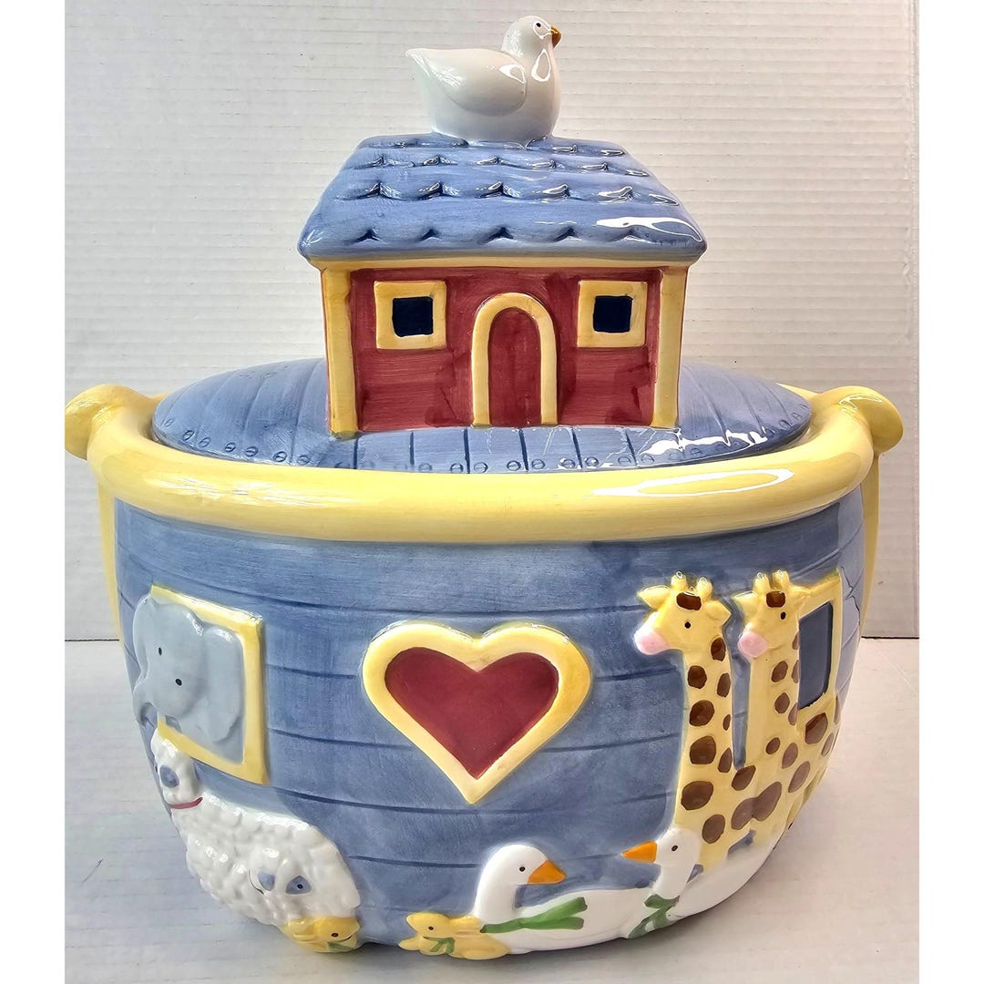 Noahs Ark Cookie Jar