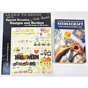 Two-Craft Books Special Occasion Designs Borders Needlecraft