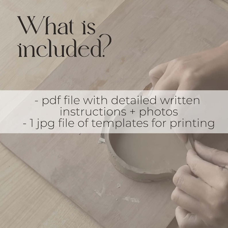 Spoon Rest Template Ceramics Tools Slab Building Tutorial Easy DIY