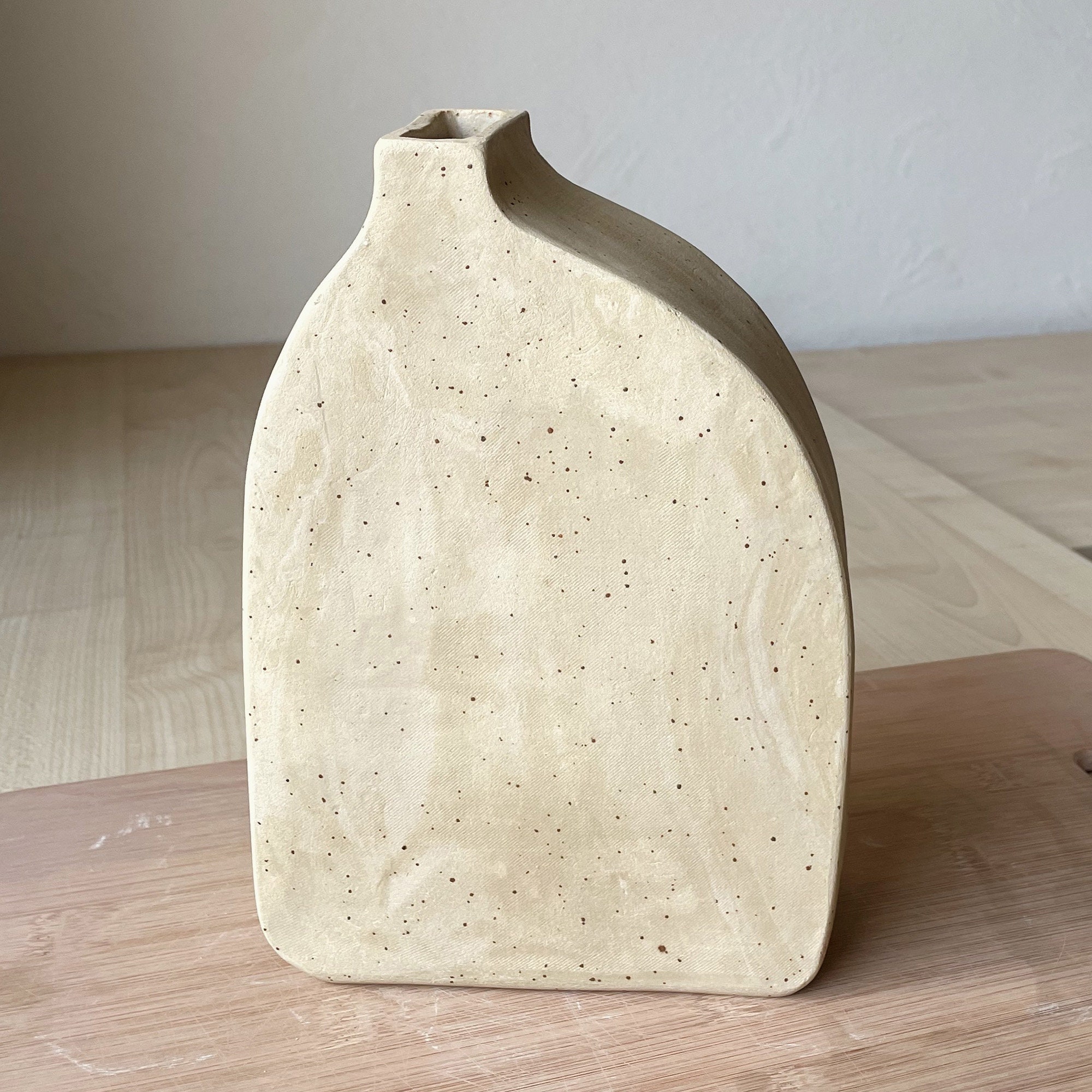 DIY Ceramic Vase Templates: Slab Building Pottery Tutorial (PDF Pattern ...
