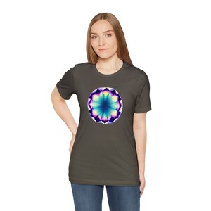 Multicolor Diamond Print T-shirt 06