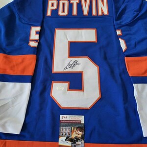 Denis Potvin Signed All Star Game Jersey Inscribed HOF 91 (JSA COA)  Islanders