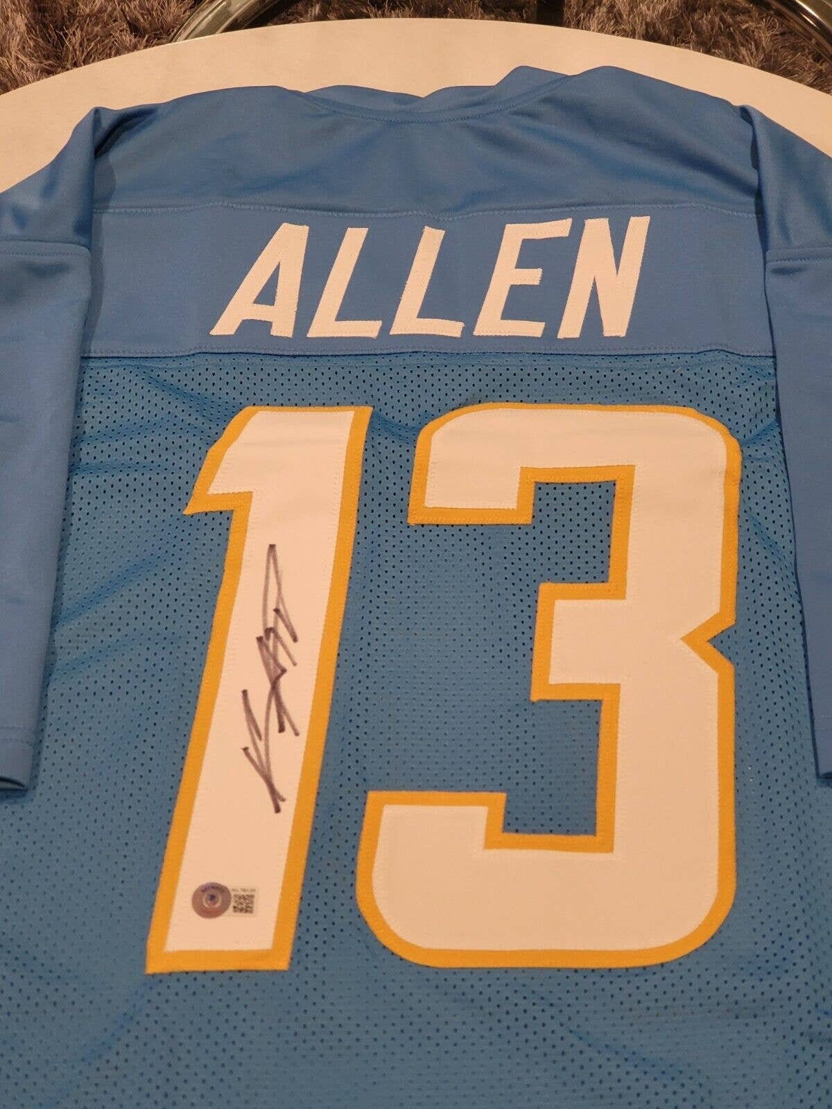 Keenan Allen Autographed/signed Jersey Beckett San Diego 
