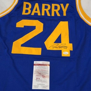 Lot - Rick Barry Autographed NY Nets ABA Basketball Jersey, JSA