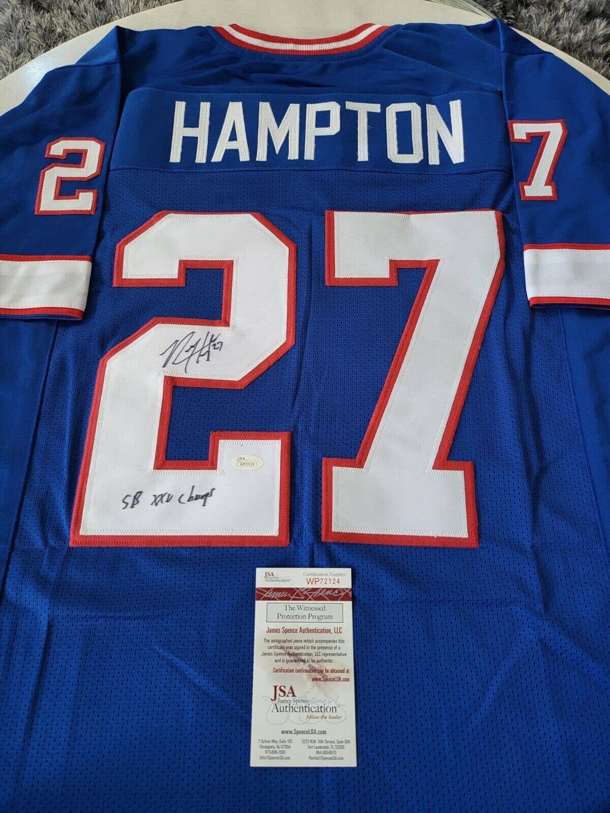 rodney hampton jersey