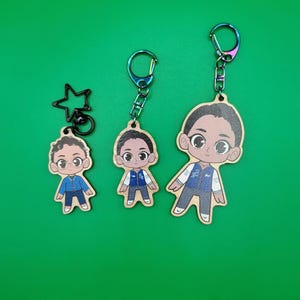 School Spirits wooden keychains