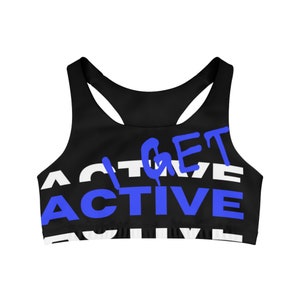 Seamless Sports Bra (AOP)