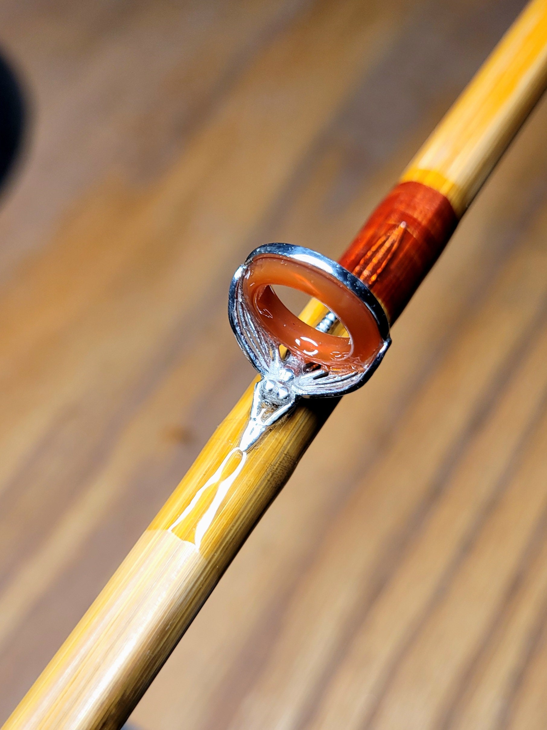 Bamboo Fly Rod Stripping Guide Etsy