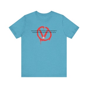 V for Vendetta Unisex Jersey Short Sleeve Tee