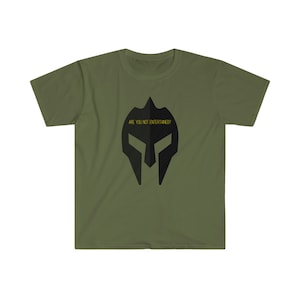 Gladiator Are You Not Entertained Unisex Softstyle T-Shirt