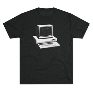 The Matrix Wake Up Neo Retro Computer Illustration T-Shirt | Vintage PC Graphic Tee
