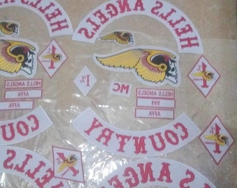 Hells Angels country full set patch