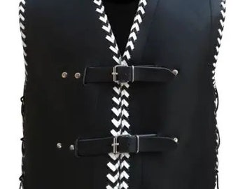 Handcrafted Genuine Leather Vest