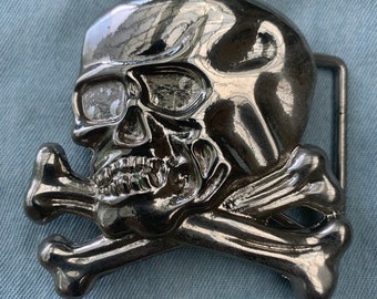 Belt Buckle Skull