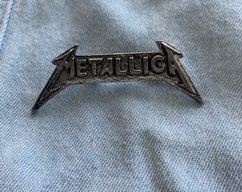 Pin Brooch Metallica