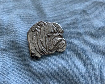 Broche de bulldog