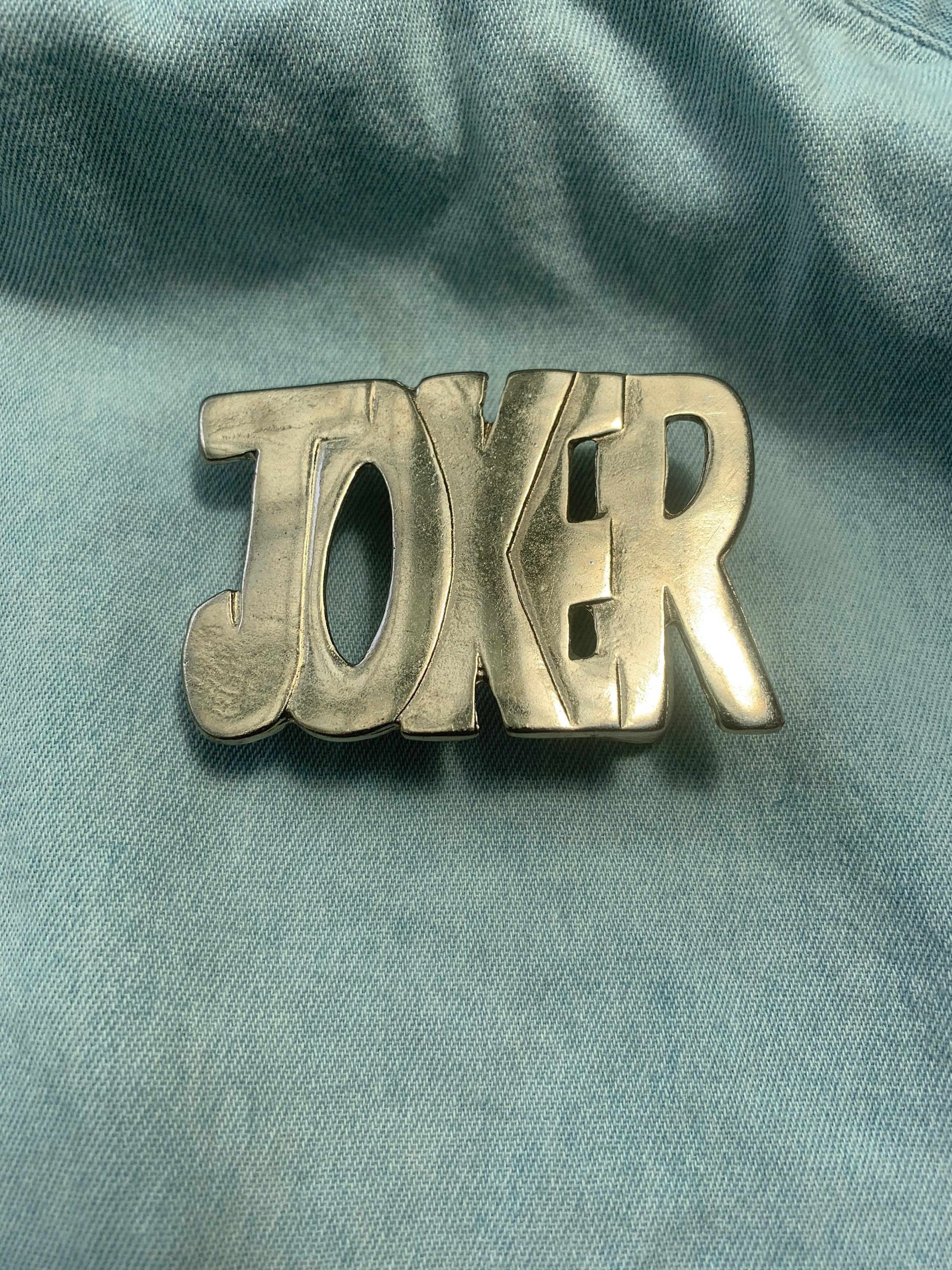 Joker belt buckle deals