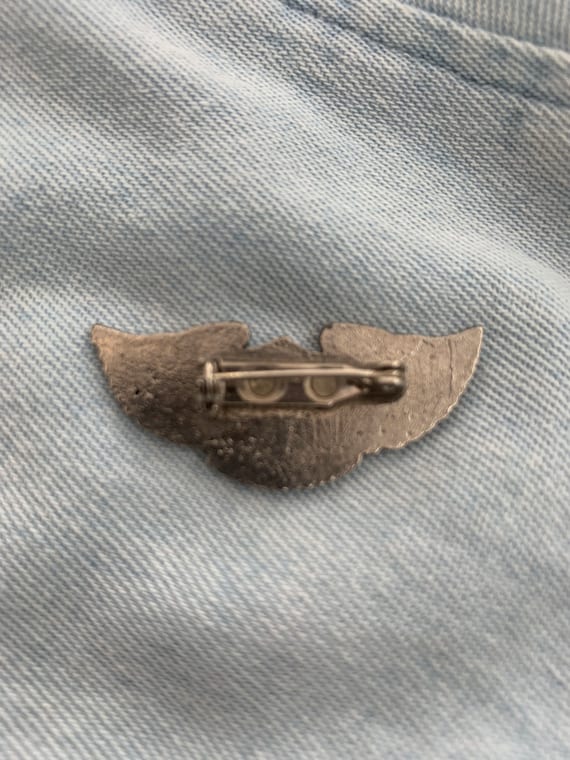 Broche Vintage Moto Harley Davidson - Métal Alliage Marron - Occasion - Modèle B01