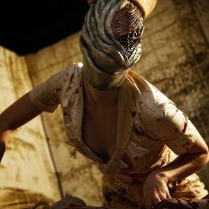 Silent Hill Nurse Mask, Bubble Head Nurse Latex, Horror Bust