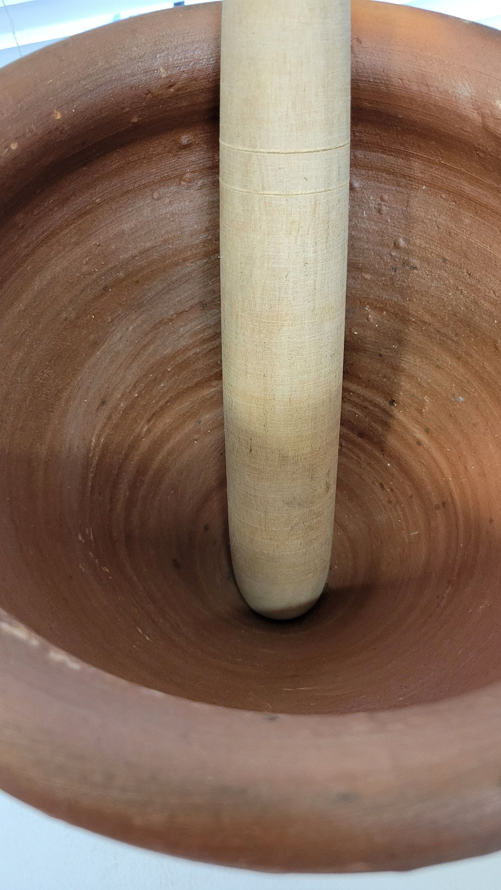 Mortier & pilon en bois de palmier Mortier & pilon en bois de palmier