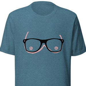 Boob Glasses Unisex t-shirt