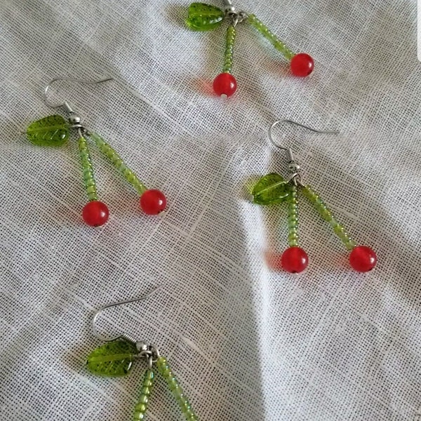 Salvatore Cherry Earrings