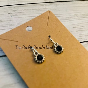 Earrings- Black
