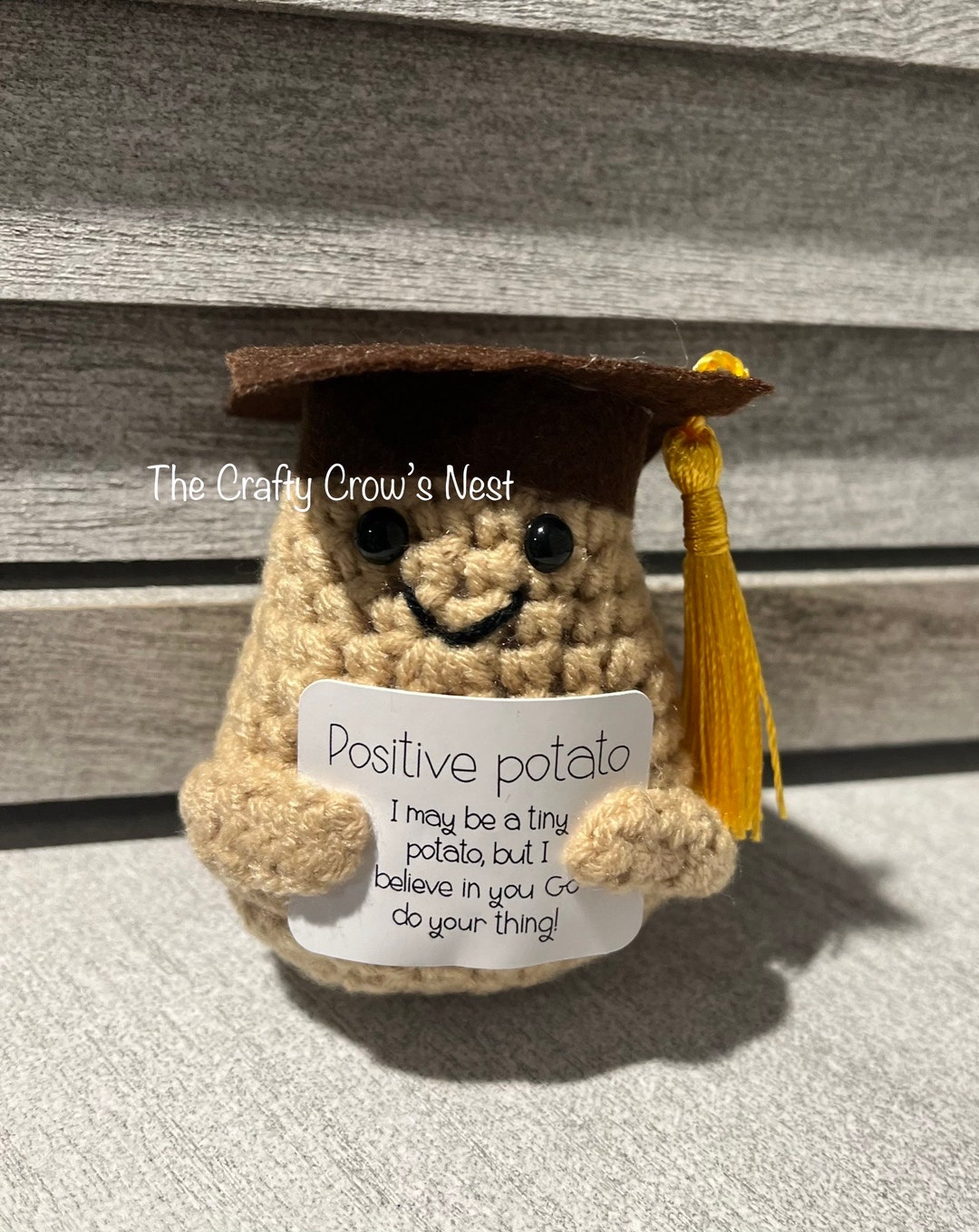 Graduation Potato Graduation Positive Potato - Etsy