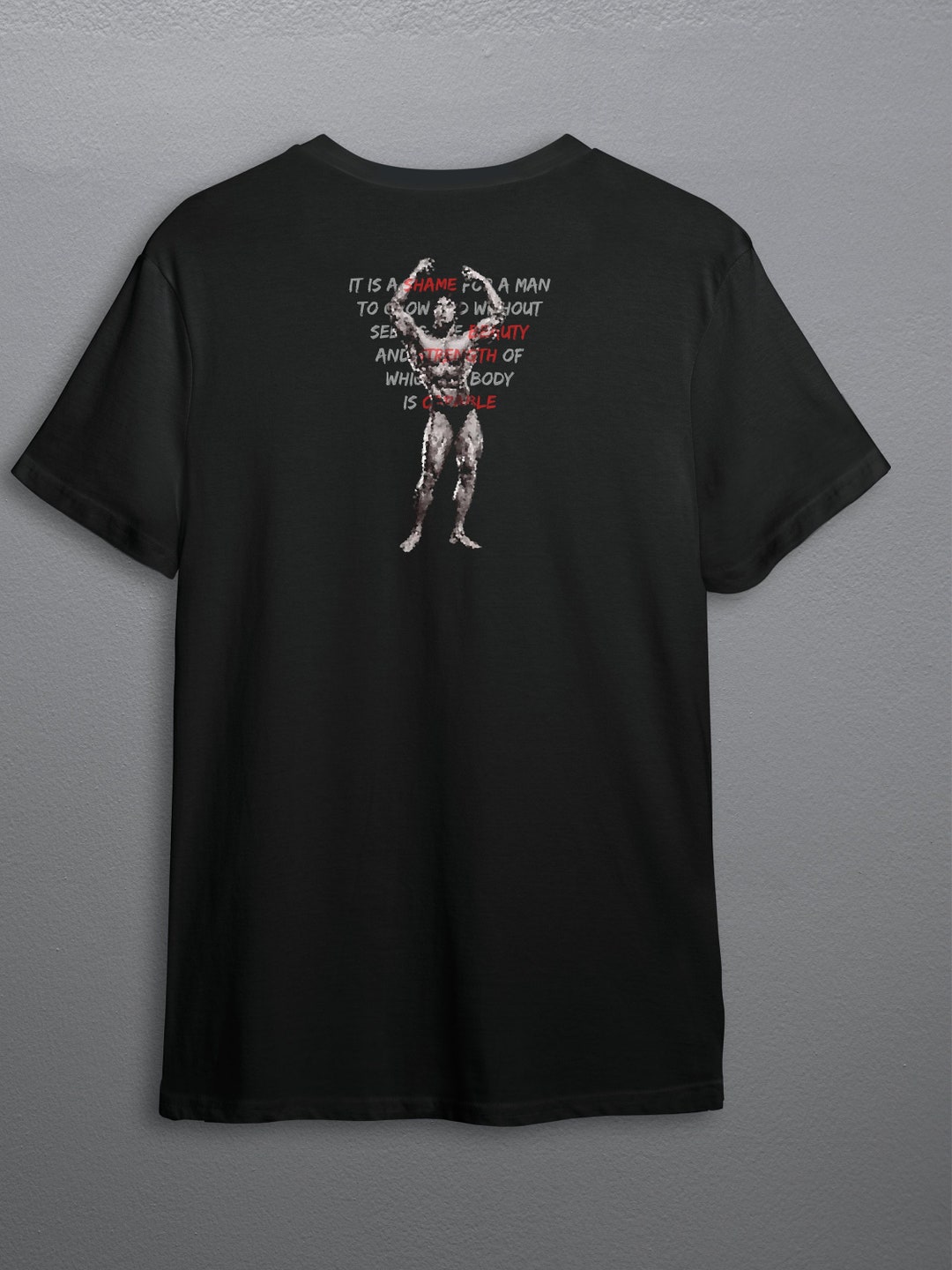 Oversized Gym Tshirt Etsy