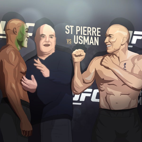 Usman vs GSP Face Off Fantasy