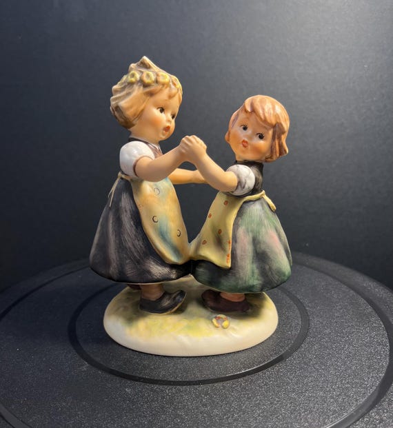 Spring Dance Goebel Hummel Figurine #353/0 - Two Sisters Dancing