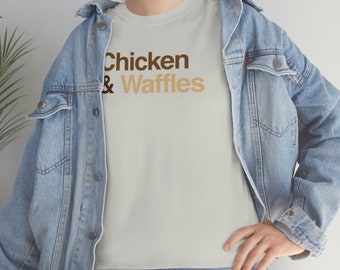 Chicken & Waffles / Unisex T-Shirt / Food+Fashion