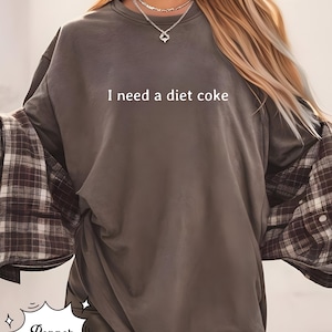 Diet Coke Tee - Funny Unisex Shirt, Humor Pop Quote Tee, Casual Top for Diet Soda Lovers, Unique Gift