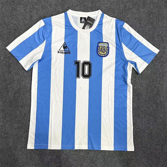 Vintage LeCoq ARGENTINA national team football soccer jersey season 1986