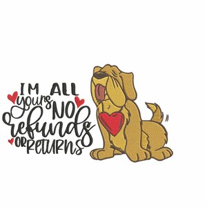 VALENTINE DOG  Embroidery Machine Design Pes Hus Dst Jef Exp Vp3 Xxx